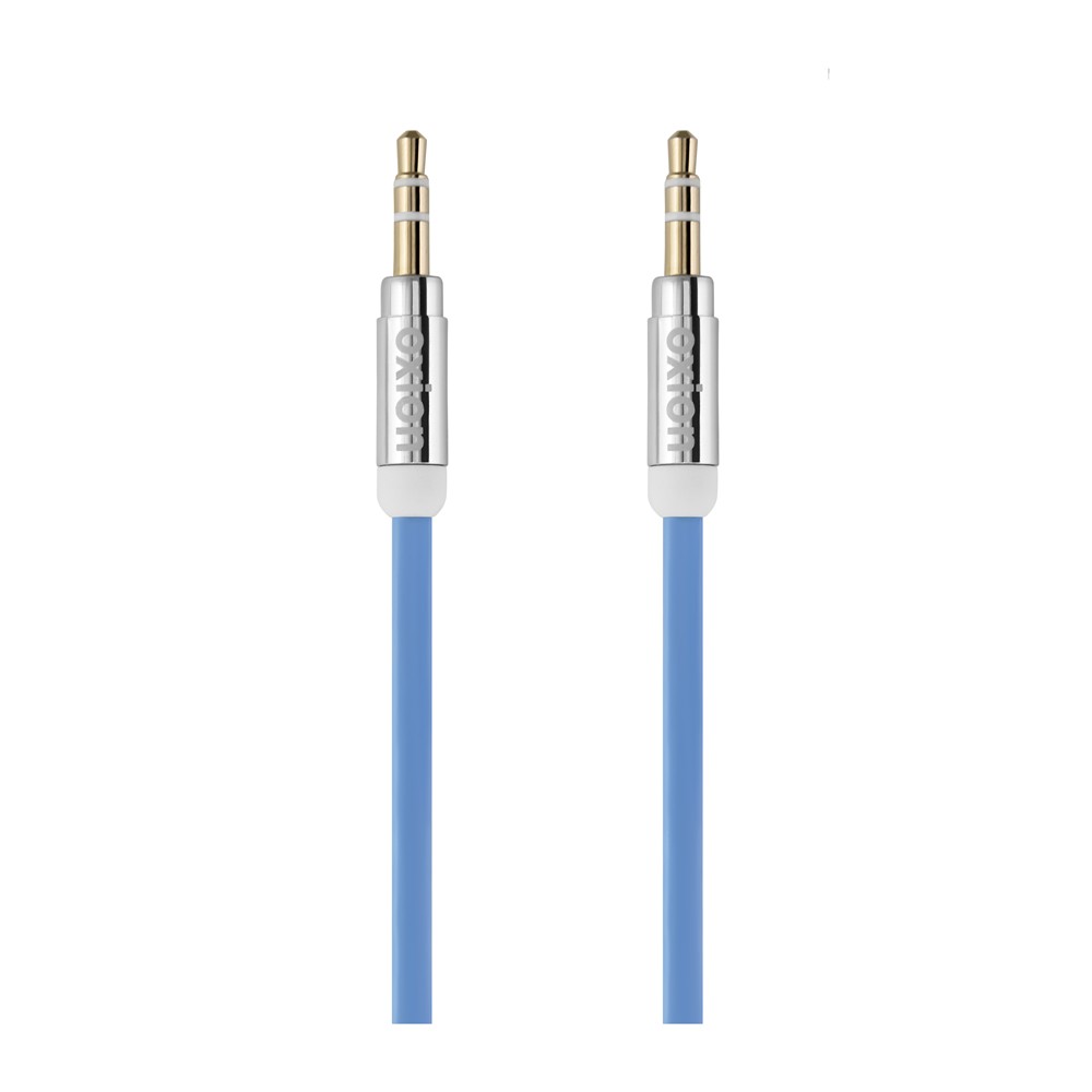 OXION AUX003 акустический кабель, jack (M) – jack (M), 1м, голубой (OX-AUX003BL)