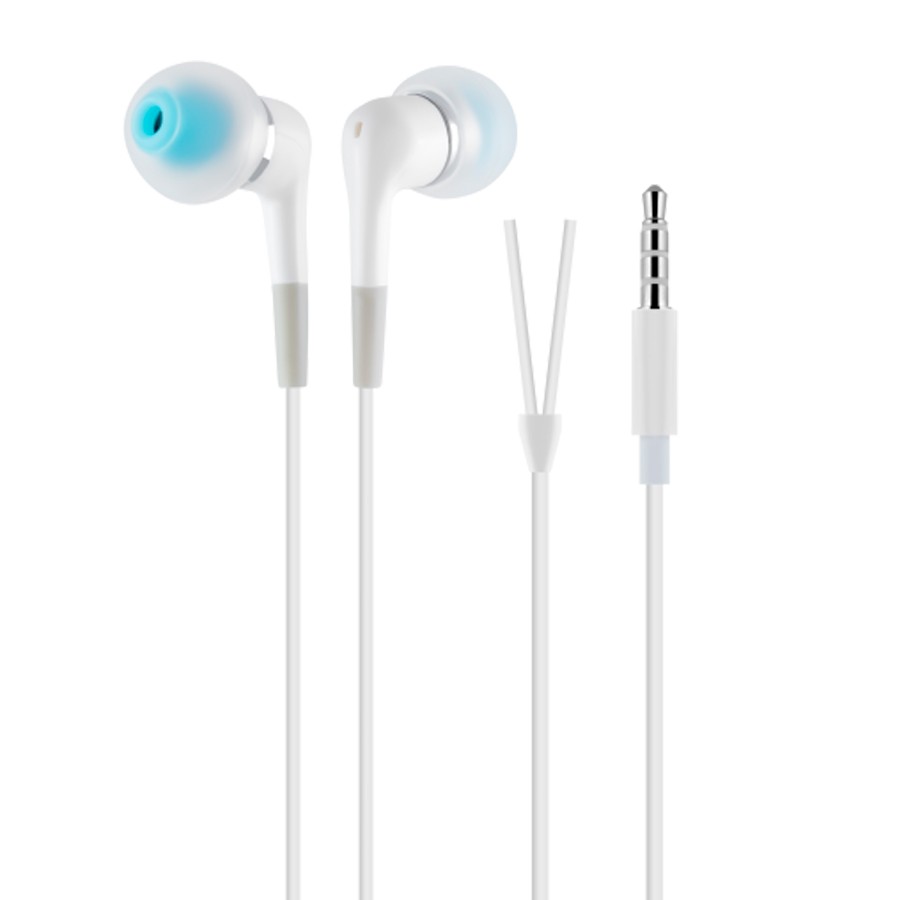 Наушники OXION EPO303 белые(Затычки, 20-20kHz, 98#3dB, 16 Ом, шнур 1,2м) (EPO303WH)(100)(200)