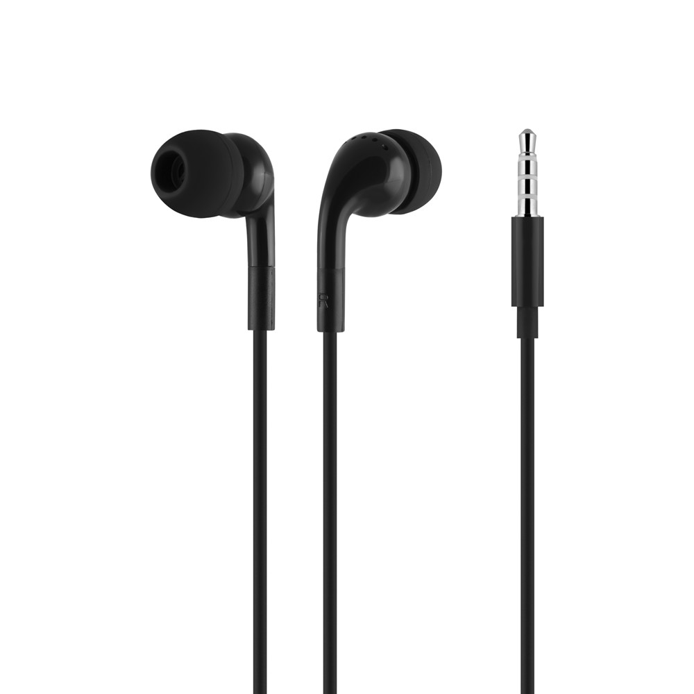 Наушники EPO401 черные (Затычки, 18-20kHz, 108±3dB, 16 Ом,  шнур 1,2м) (100)(200)