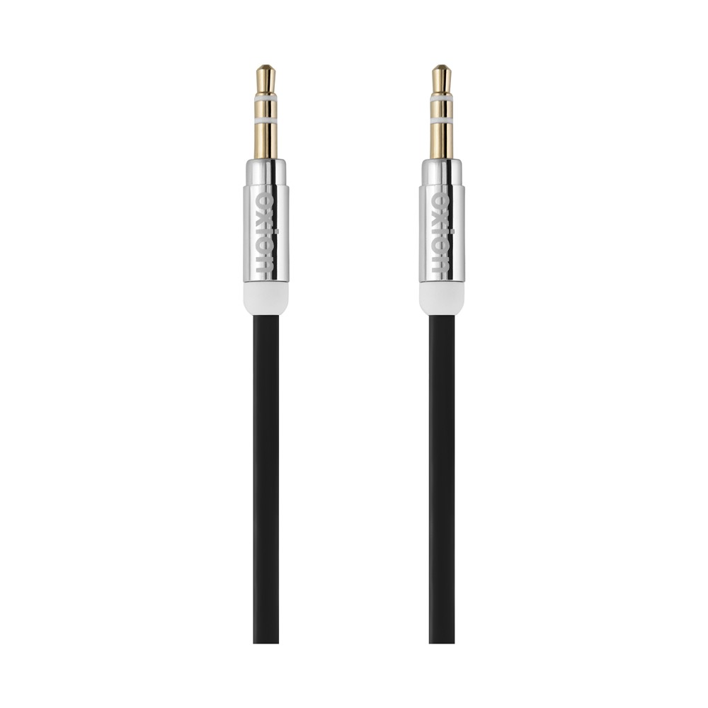 OXION AUX003 акустический кабель, jack (M) – jack(M), 1м, черный (OX-AUX003BK)