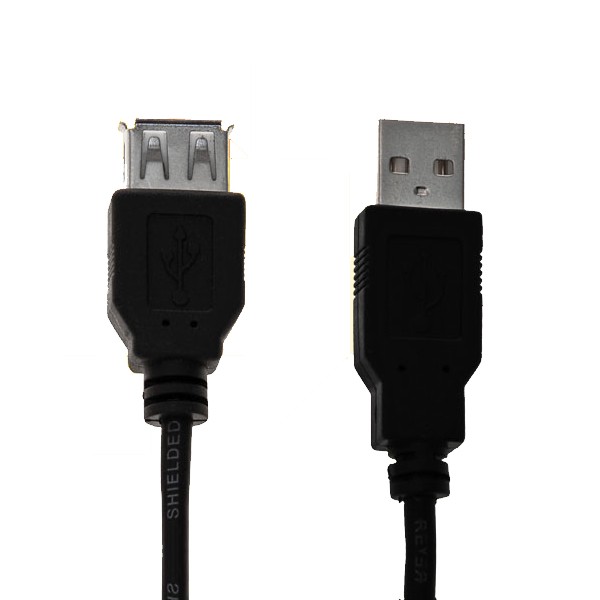 Кабель-удлинитель USB2.0 AM-AF 3м Эконом Oxion OX-USBAF3ECOY