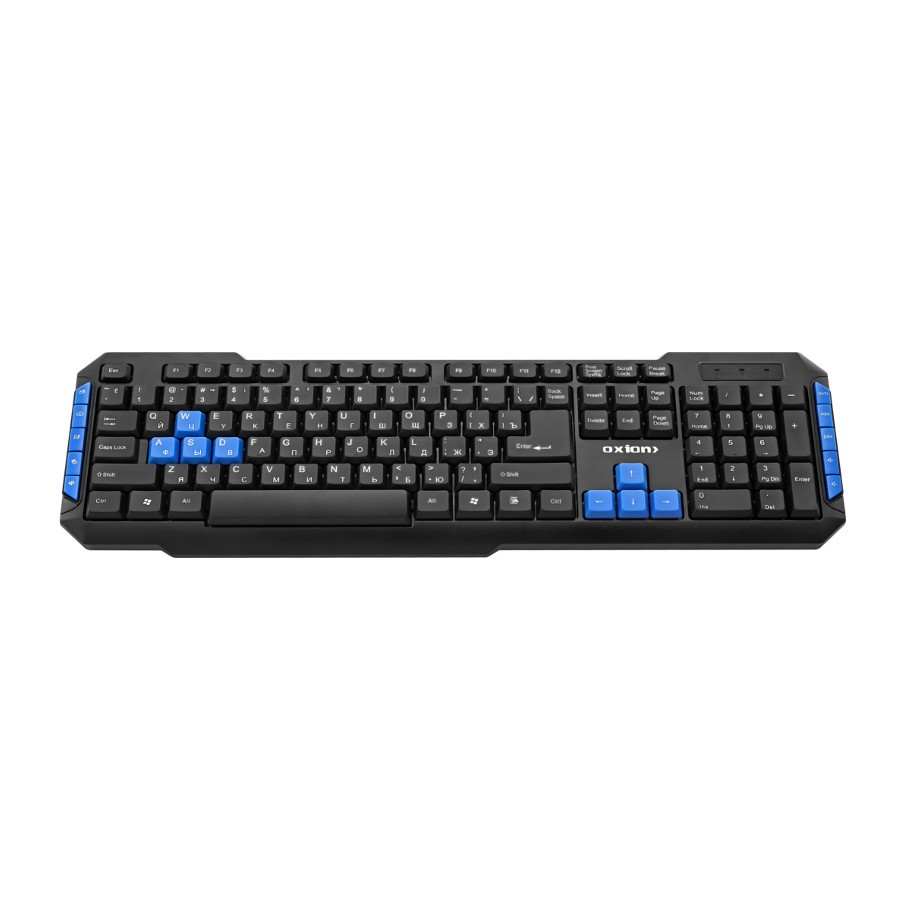 Клавиатура мультимедийная SILENZ, 104 + 10 кн.,  проводная, черная, 104 + 10 кн.,USB (OKB009BK)