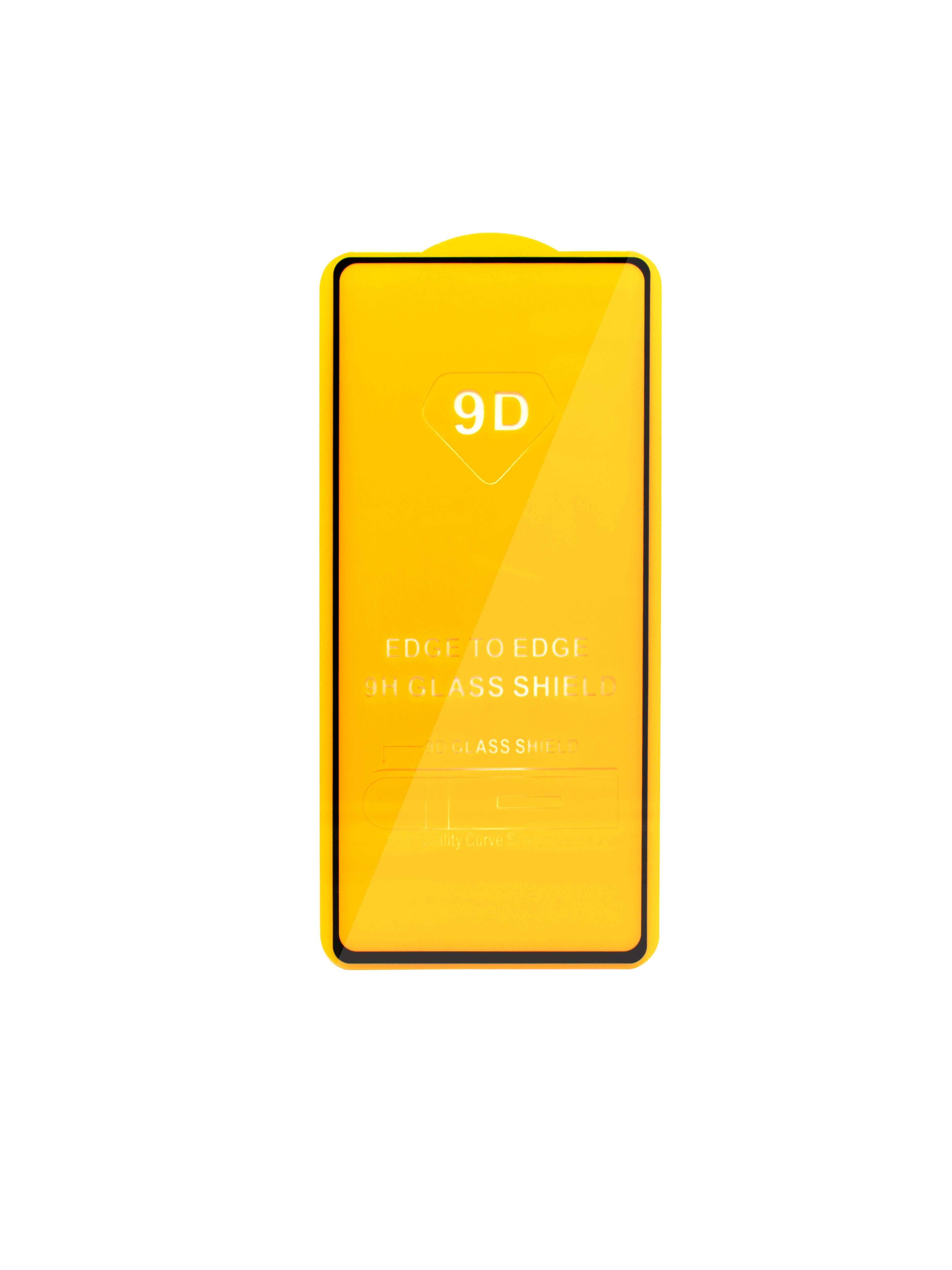 Защитное стекло 9D с черными краями (шелкография) для Samsung S10 LITE 2020