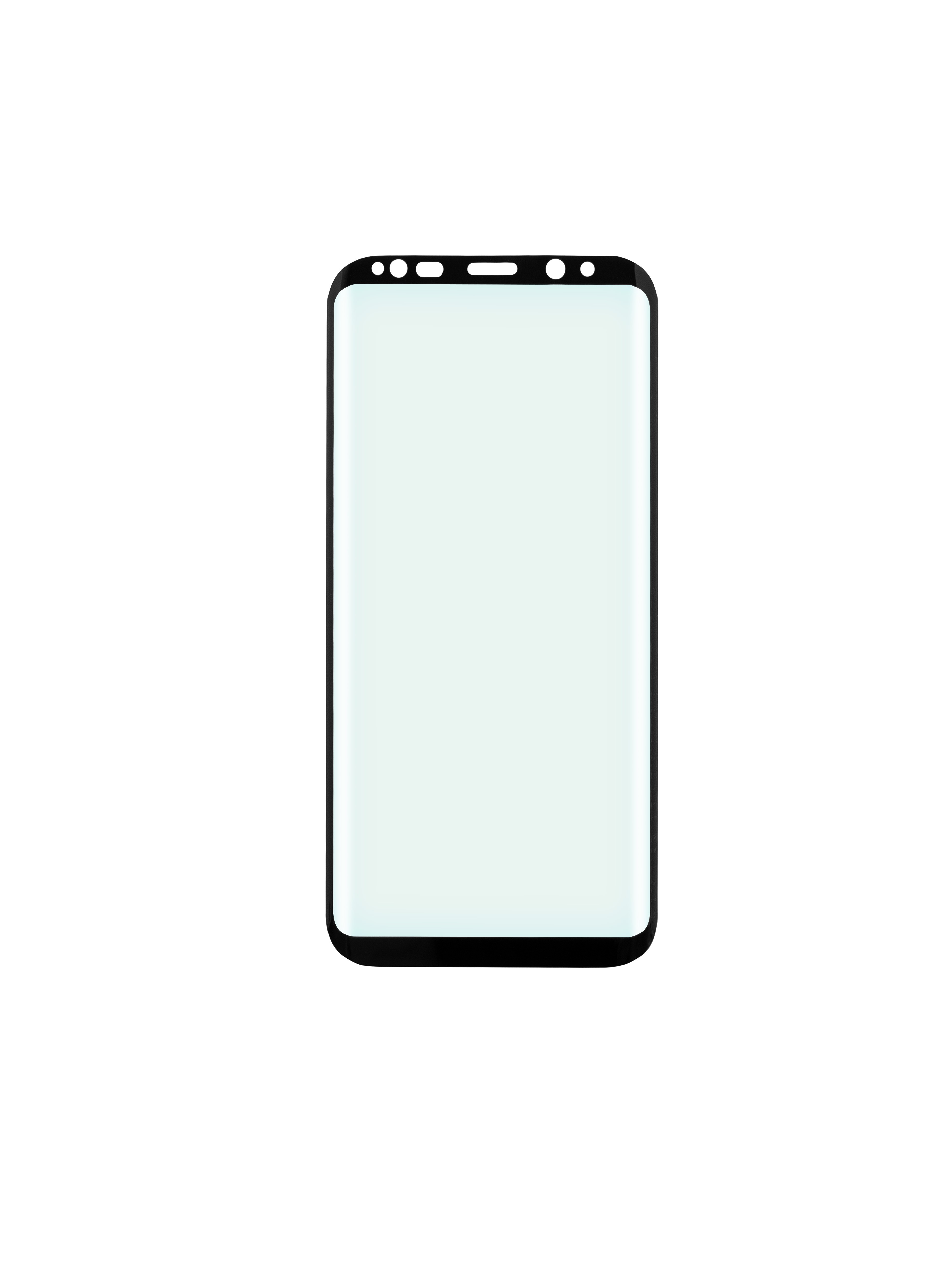 Защитное стекло 3D ультратонкое с проклейкой по боковой поверхности для Samsung S8 PLUS