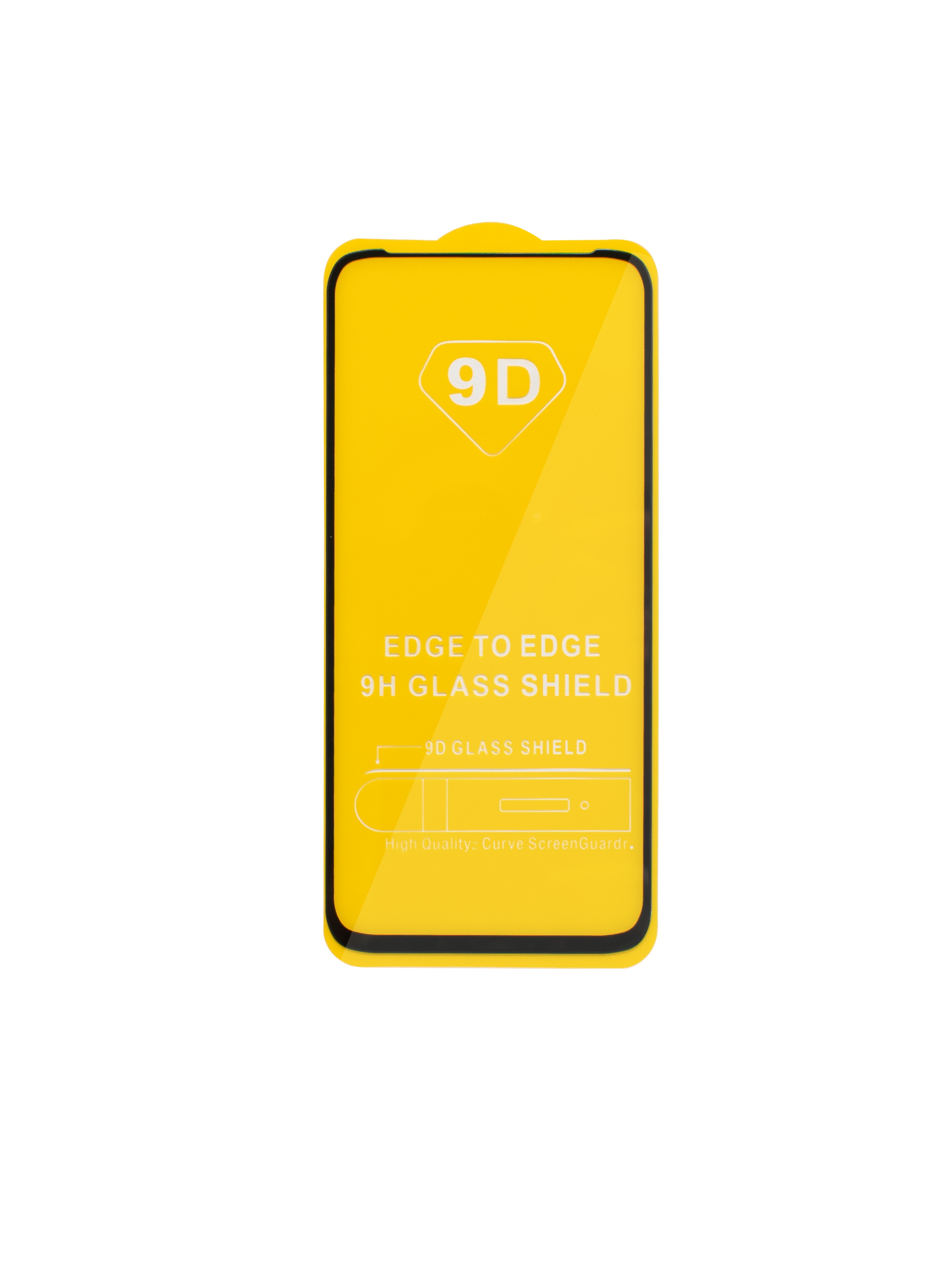 Защитное стекло 9D с черными краями (шелкография) для Huawei NOVA6 SE