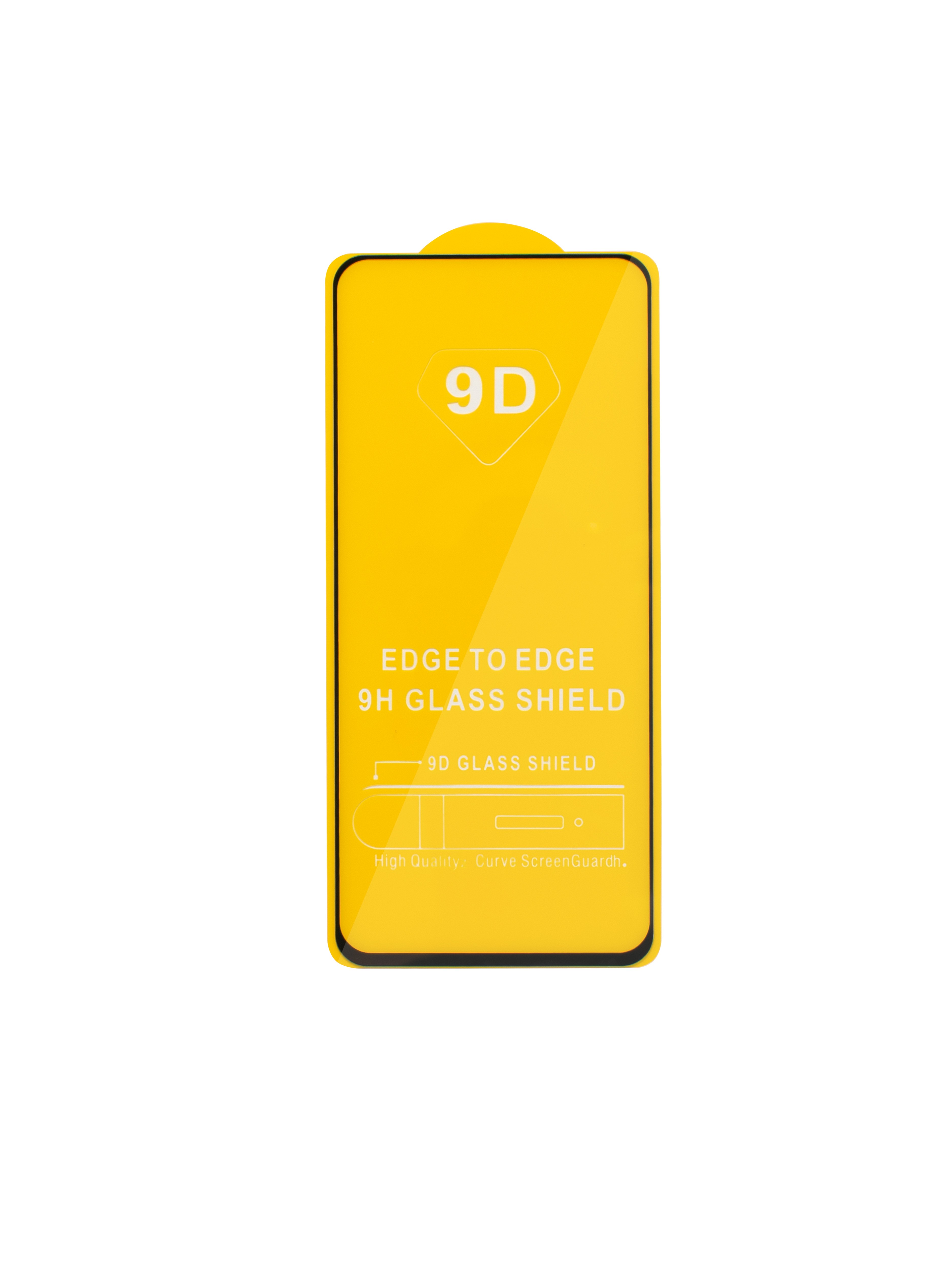 Защитное стекло 9D с черными краями (шелкография) для Huawei NOVA6 4G