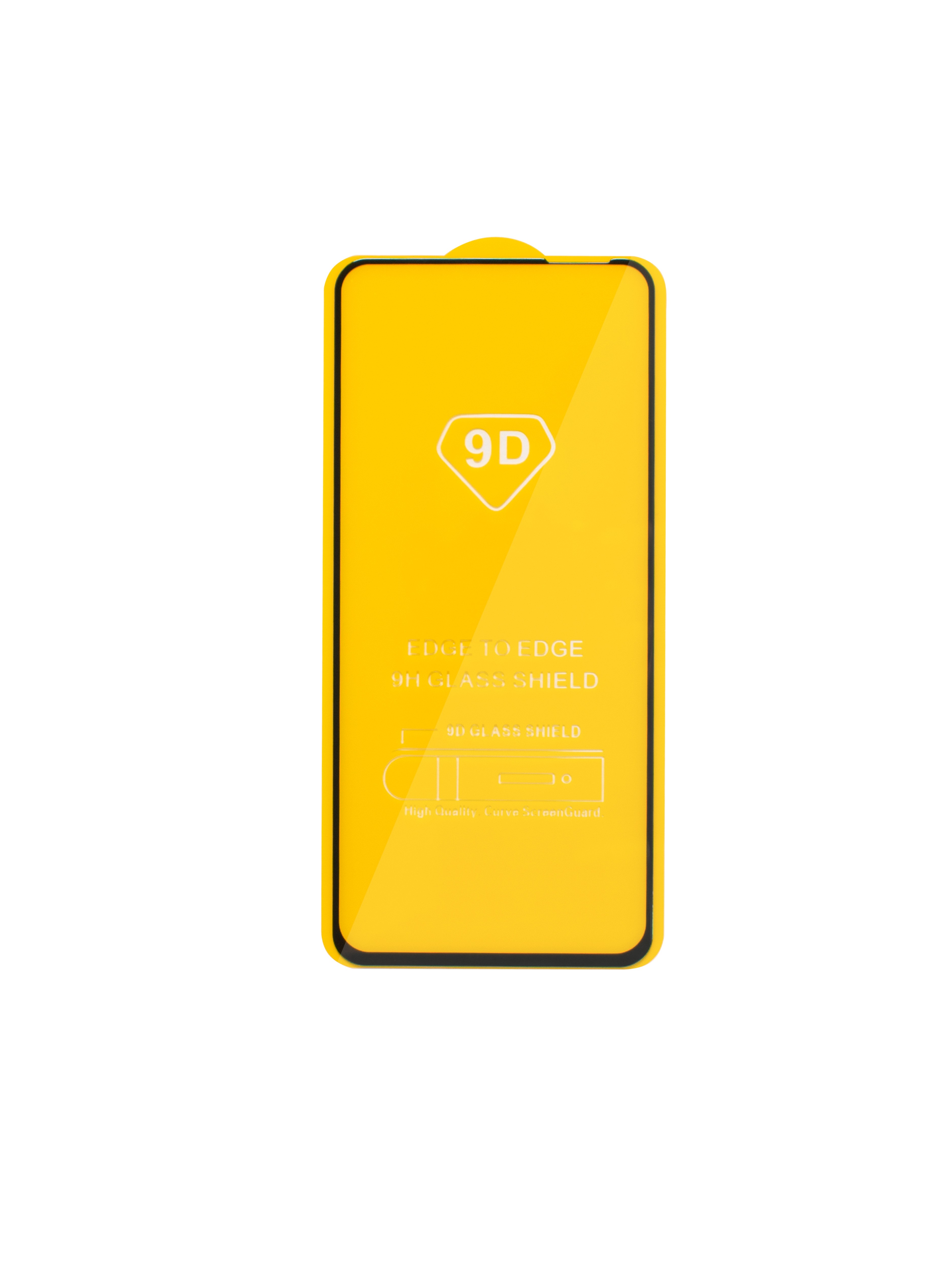 Защитное стекло 9D с черными краями (шелкография) для Huawei NOVA7