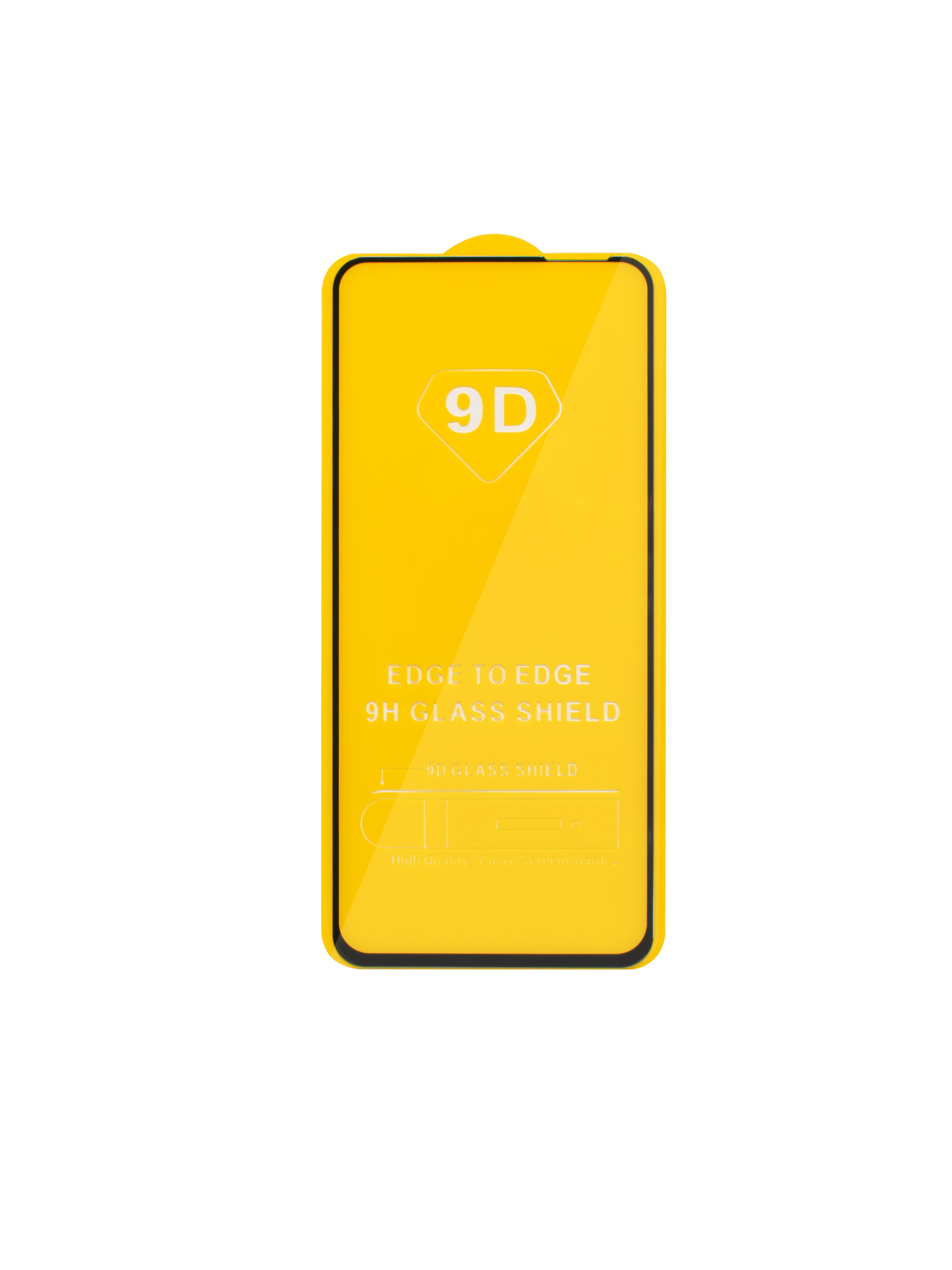 Защитное стекло 9D с черными краями (шелкография) для Huawei NOVA7 SE