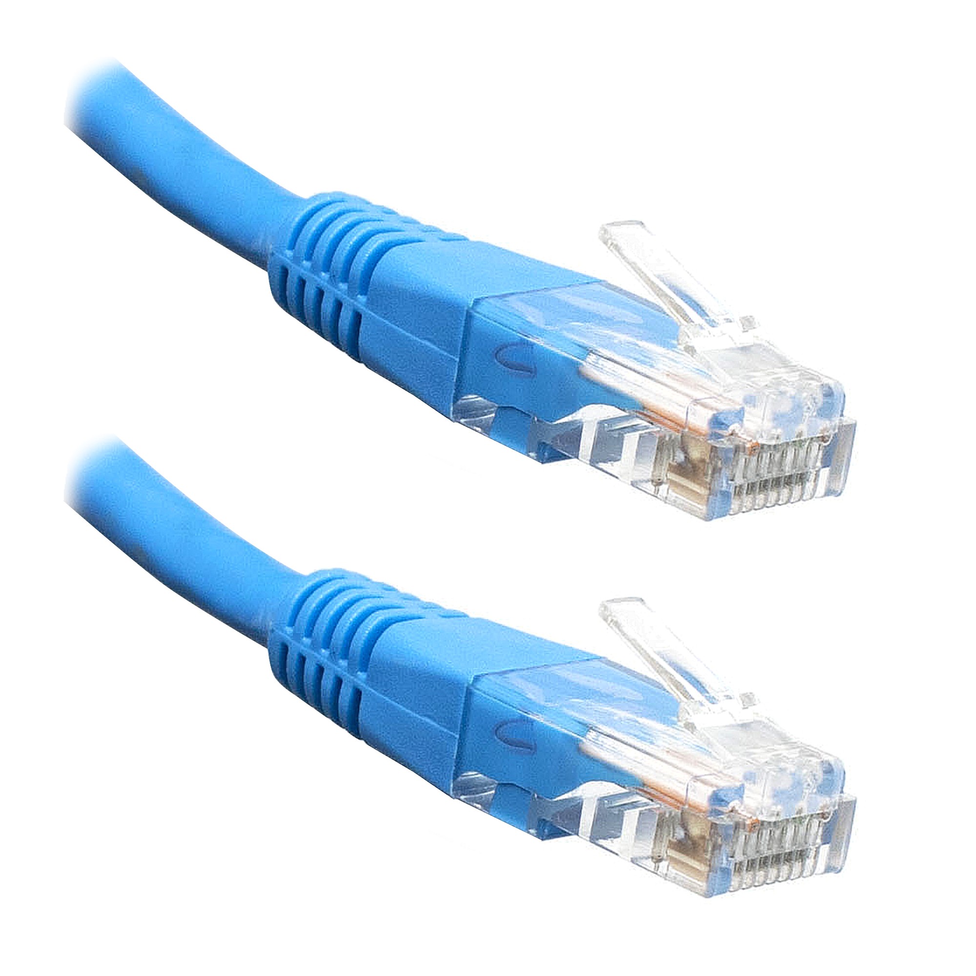 Патч-корд RJ45 UTP Cat.6 4×2 CCA Blue PVC Indoor LAN 20м Oxion OX8P8C20CAT6